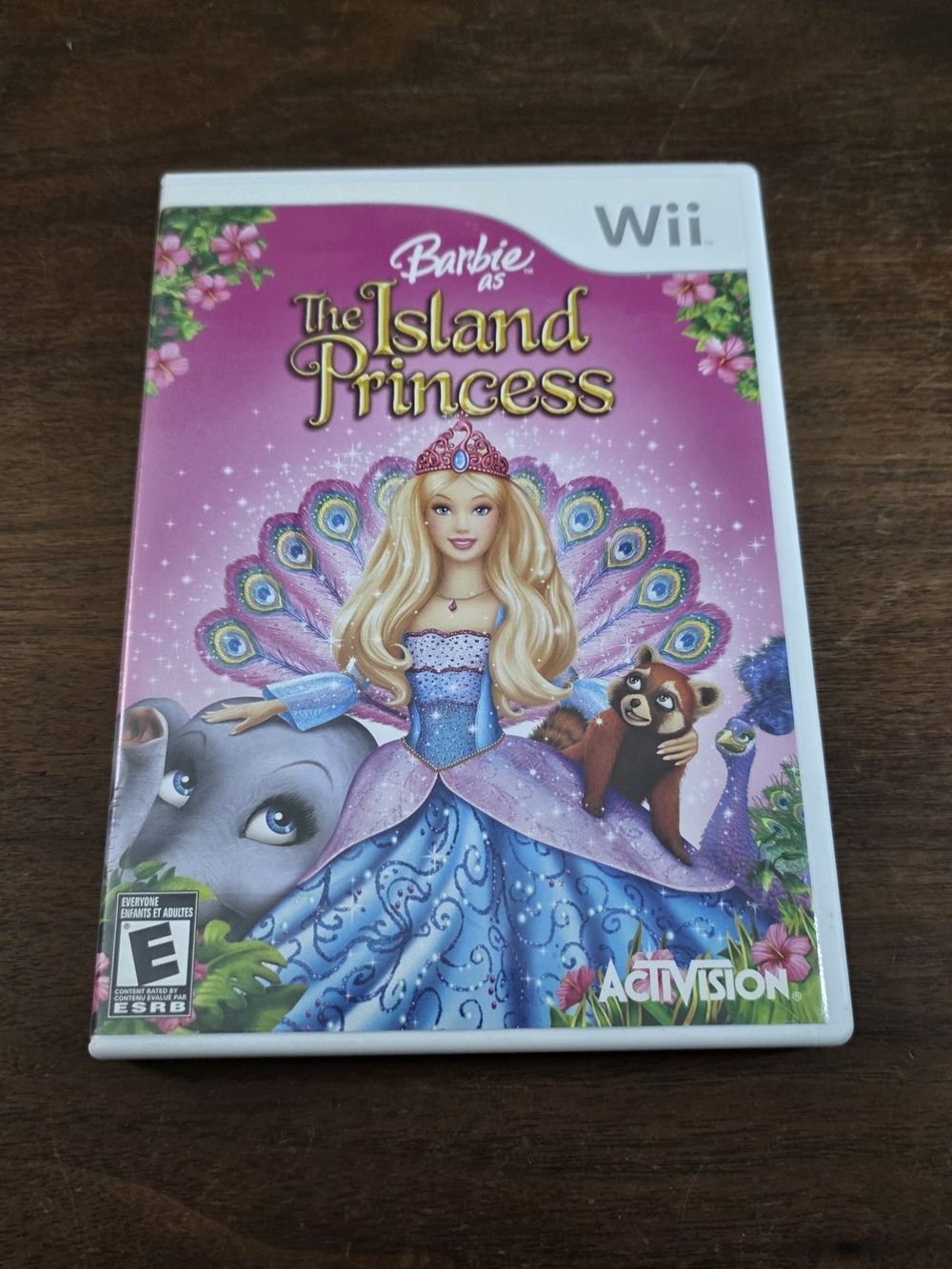 Nintendo WII Barbie The Island Princess Game CIB